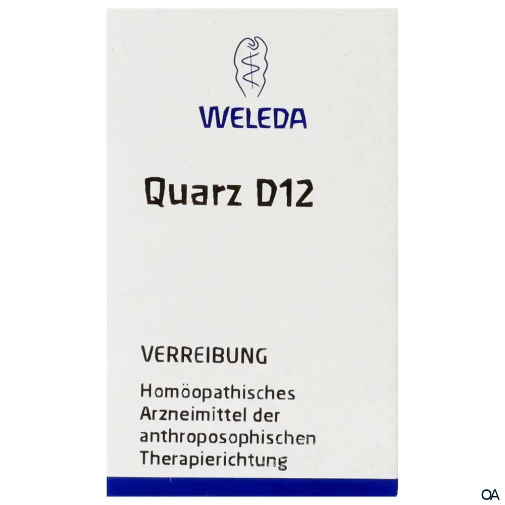 Weleda Quarz D12 Trituration Verreibung