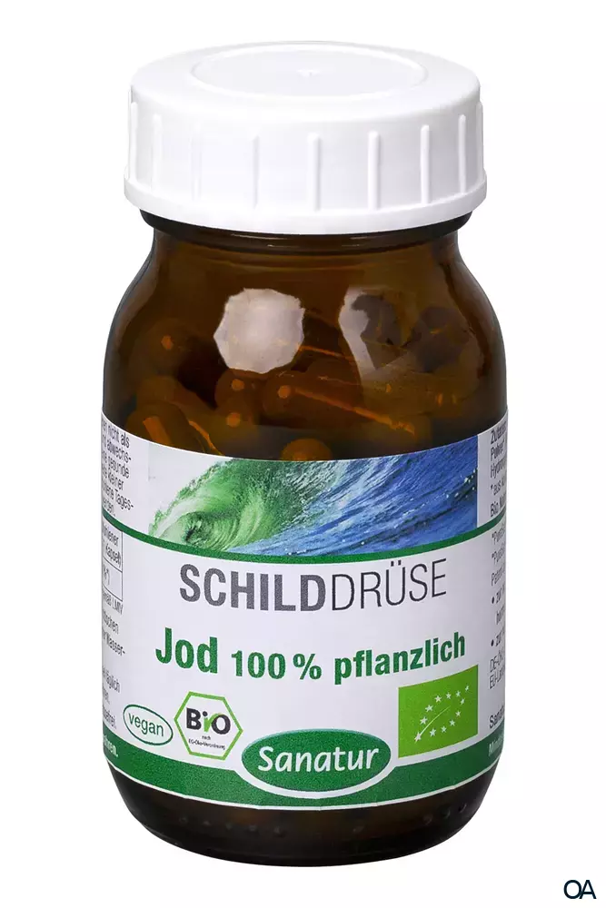 Sanatur Jod Kapseln 100% pflanzlich BIO