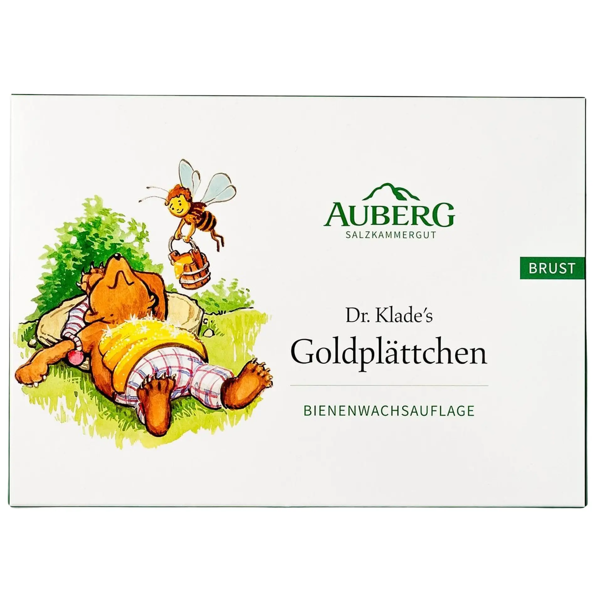 Auberg® Bienenwachsauflage Goldplättchen