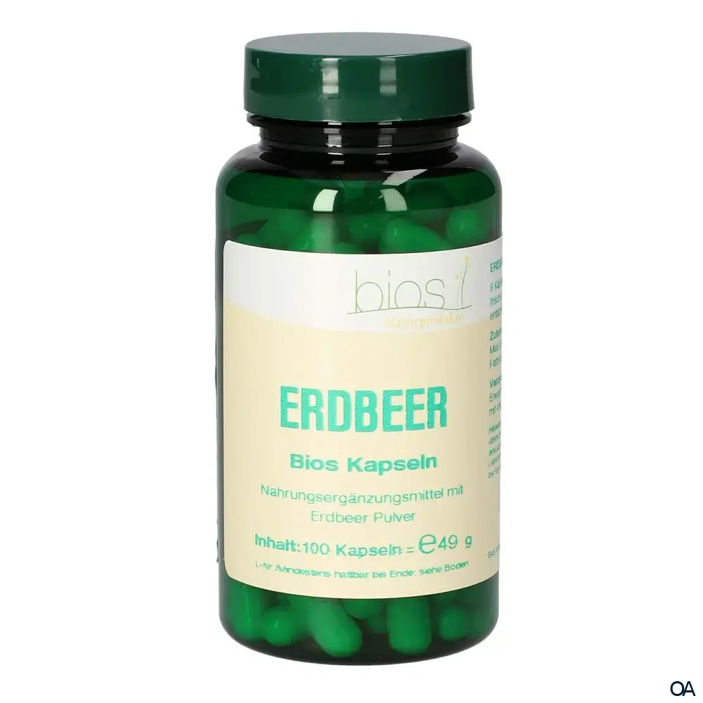 Bios Erdbeer Kapseln Bios Erdbeer Kapseln