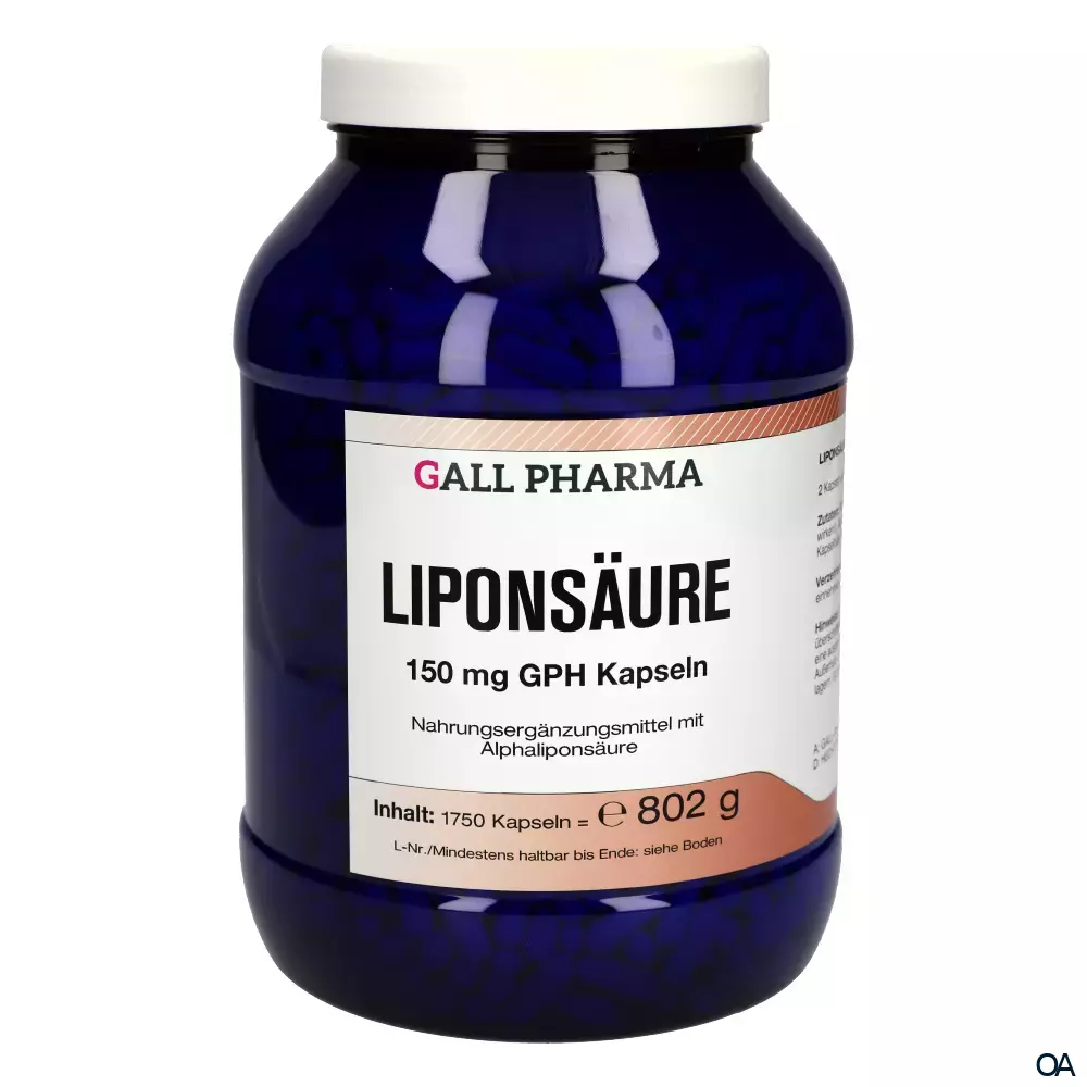 Gall Pharma Liponsäure 150 mg Kapseln