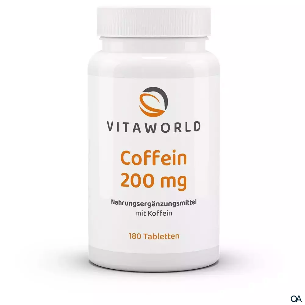 Vitaworld Coffein 200 mg Tabletten