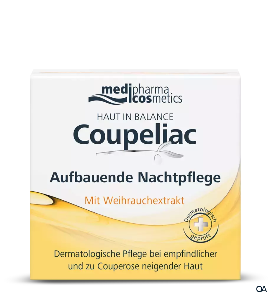 medipharma cosmetics Haut in Balance Coupeliac Aufbauende Nachtpflege