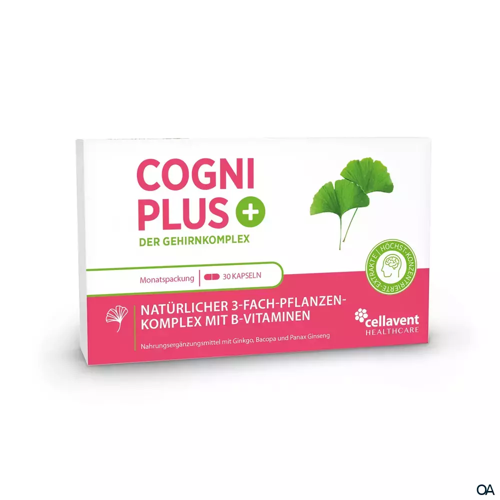 Cellavent Cogni PLUS - Der Gehirnkomplex Kapseln