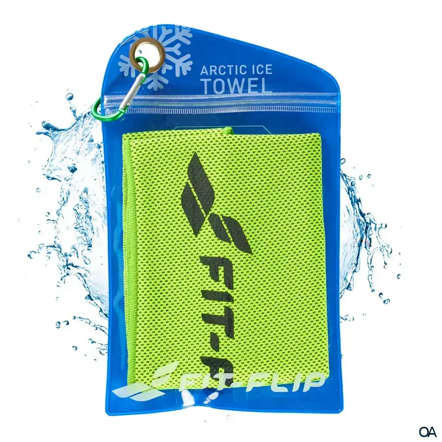 FIT-FLIP Airflip Towel das kühlende Handtuch - Grün