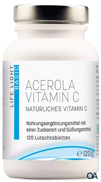 Life Light Basic Acerola Vitamin C Lutschtabletten