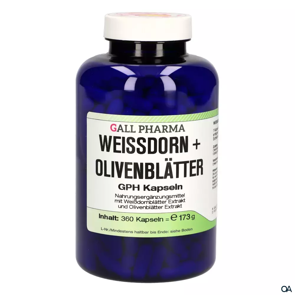 Gall Pharma Weißdorn + Olivenblätter Kapseln