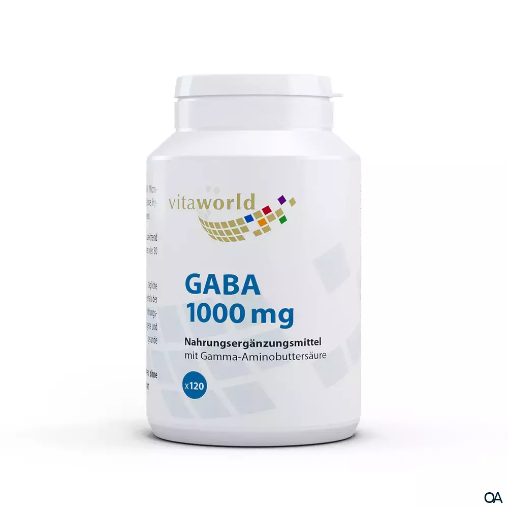 Vitaworld GABA 1000 mg Tabletten