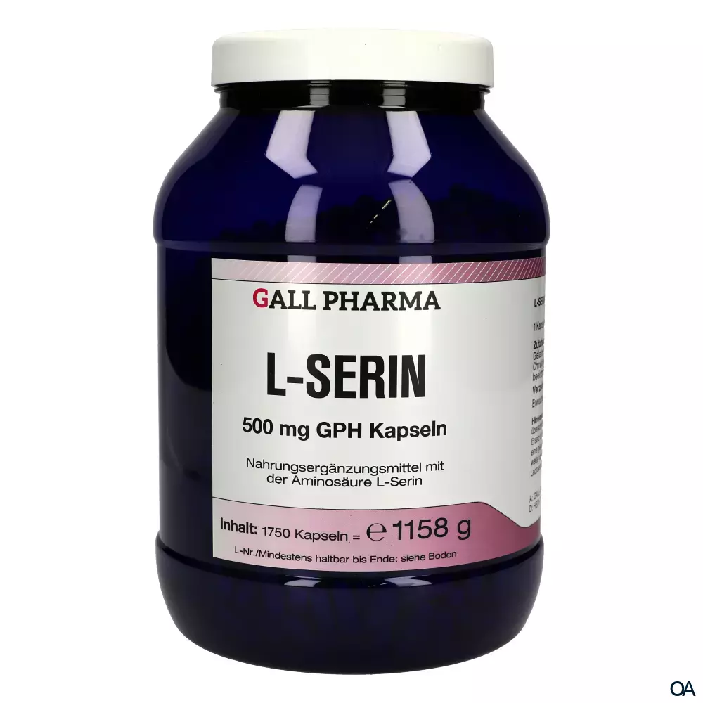 Gall Phrama L-Serin 500 mg Kapseln