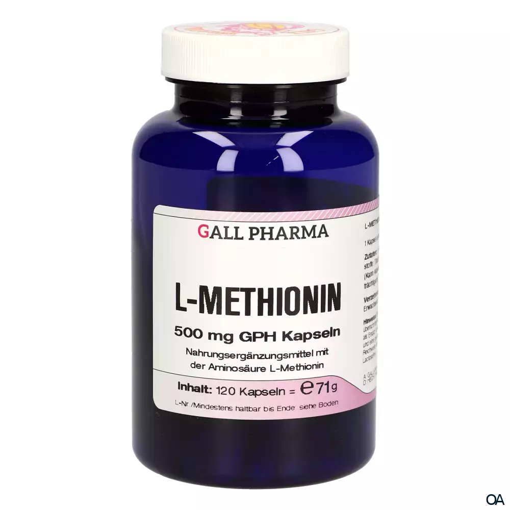 Gall Pharma L-Methionin 500 mg Kapseln