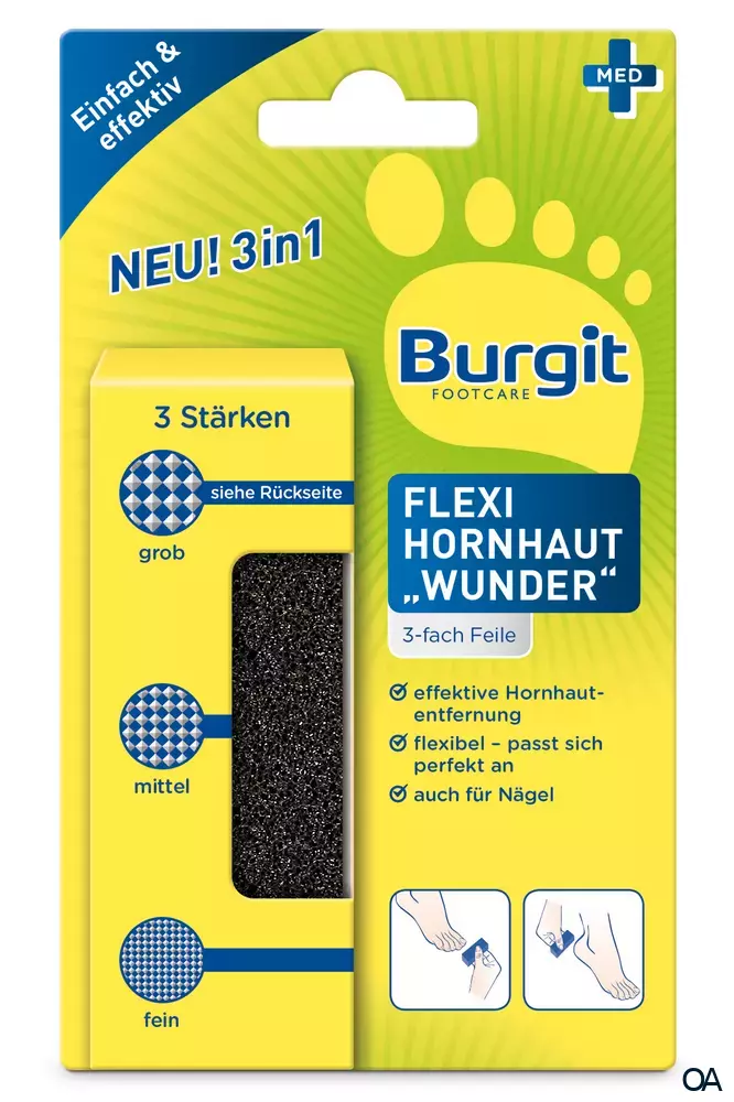 Burgit Footcare Flexi Hornhaut „Wunder“