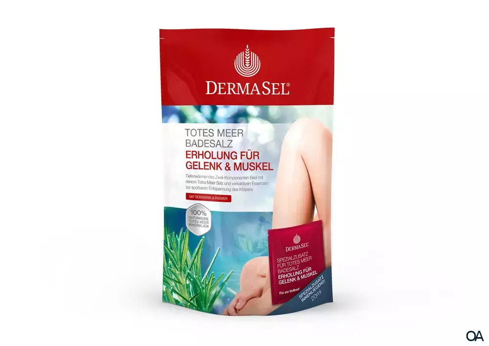 DermaSel® Totes Meer Badesalz Erholung für Gelenk und Muskel