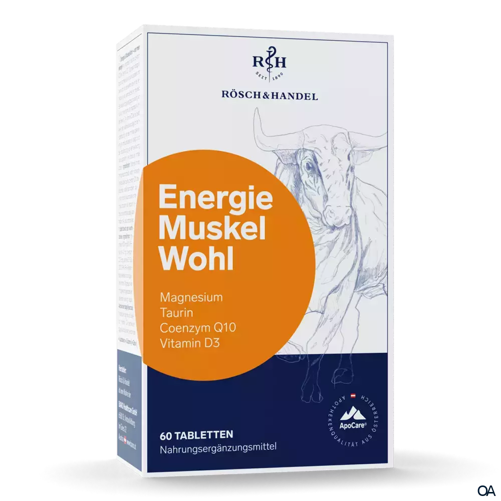 ApoCare Energie & Muskel Wohl Tabletten