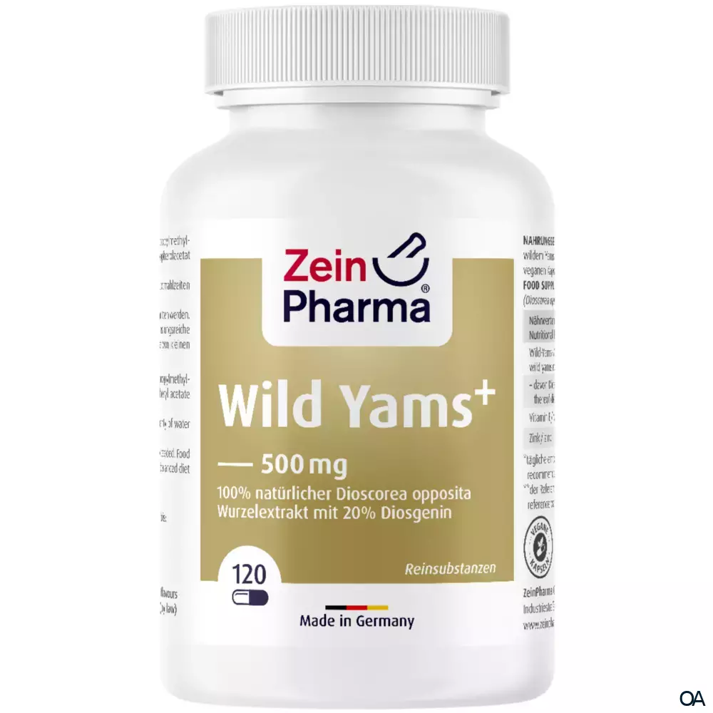 Zeinpharma Wild Yams Plus 500 mg Kapseln