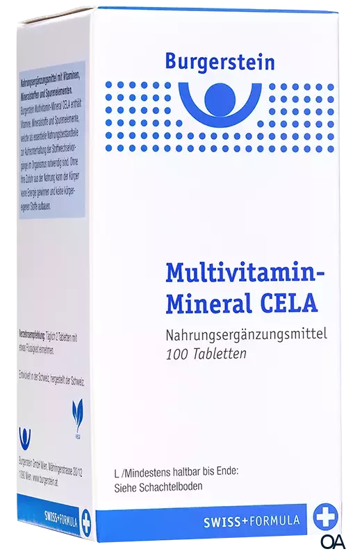 Burgerstein Multivitamin-Mineral CELA Tabletten