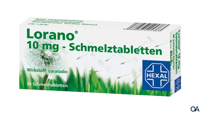 Lorano® 10 mg Schmelztabletten