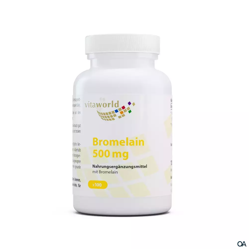 Vitaworld Bromelain 500 mg Kapseln