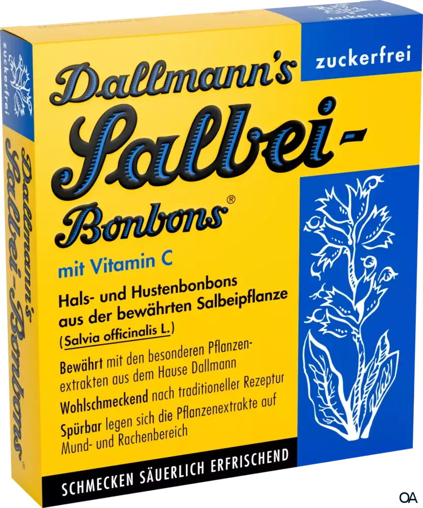 Dallmann Salbei-Bonbons zuckerfrei