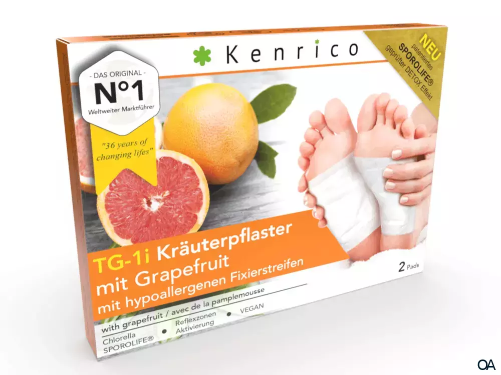 Kenrico TG-1i Kräuterpflaster mit Grapefruit