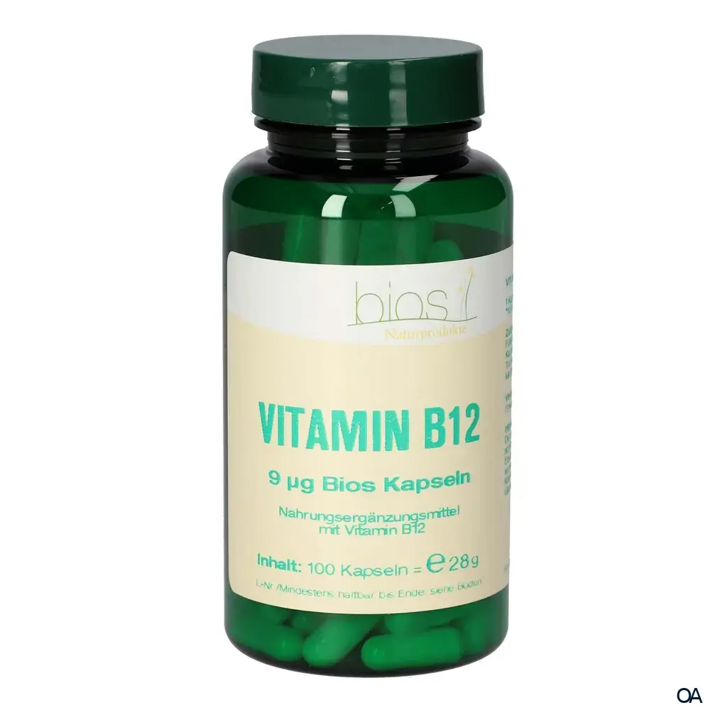 Bios Vitamin B12 9 mcg Kapseln
