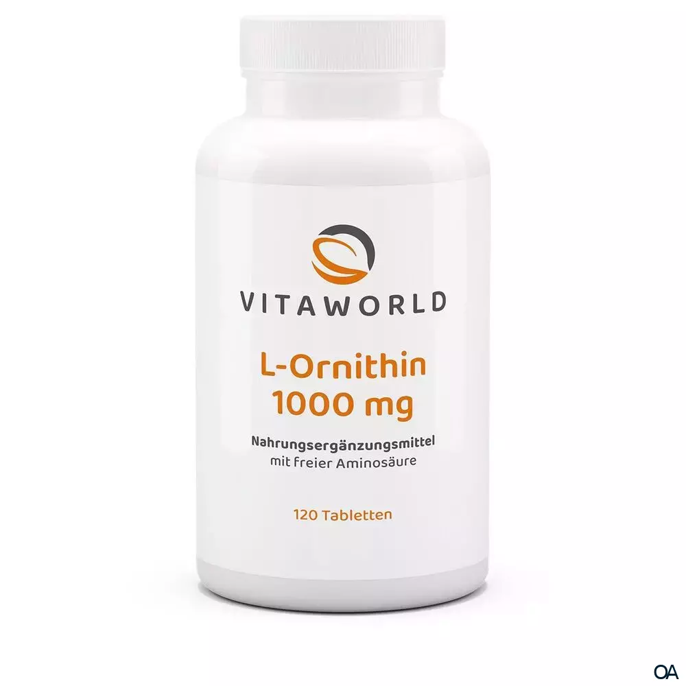 Vitaworld L-Ornithin 1000 mg Tabletten