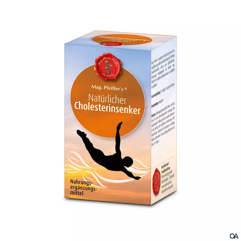 Mag. Pfeiffer’s® Natürlicher Cholesterinsenker Kapseln