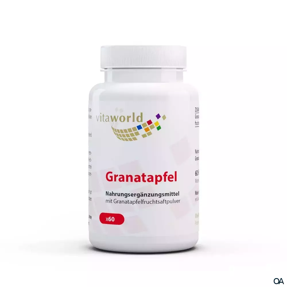 Vitaworld Granatapfel 500 mg Kapseln