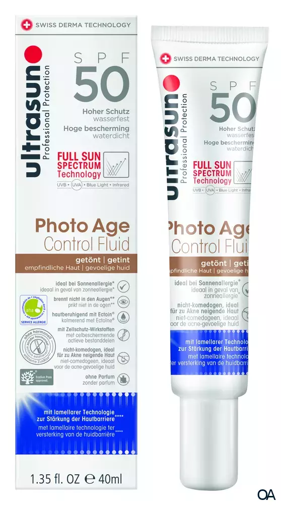 ULTRASUN Photo Age Control Fluid TINTED SPF50