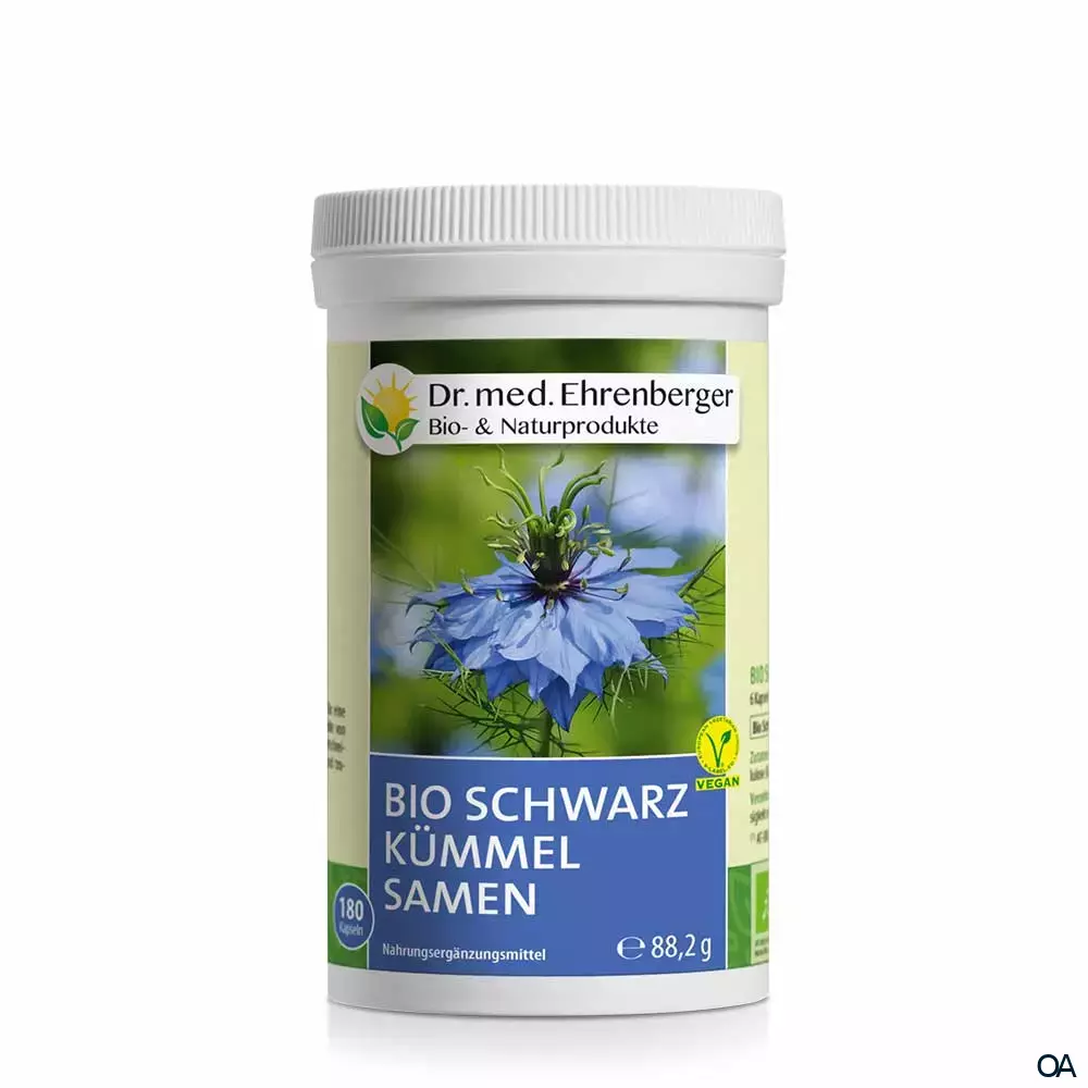 Dr. Ehrenberger Bio Schwarzkümmelsamen Kapseln