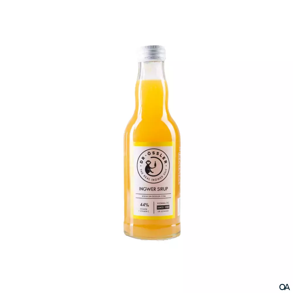 DR. ÖSSLER Ingwer Sirup mit Vitamin C