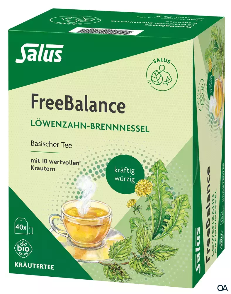 Salus® FreeBalance Löwenzahn-Brennessel Tee, Bio