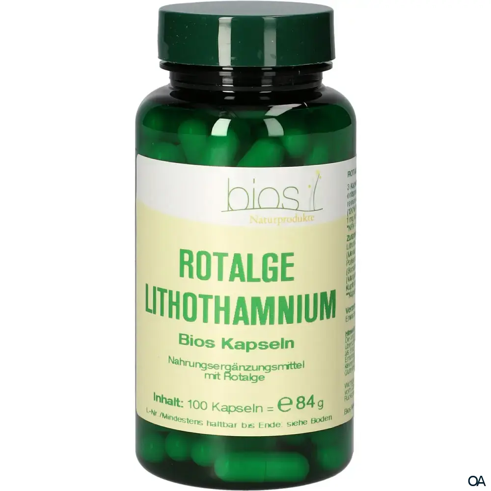 Bios Lithothamnium Rotalge Kapseln