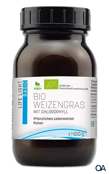 Life Light Basic Bio Weizengras Pulver