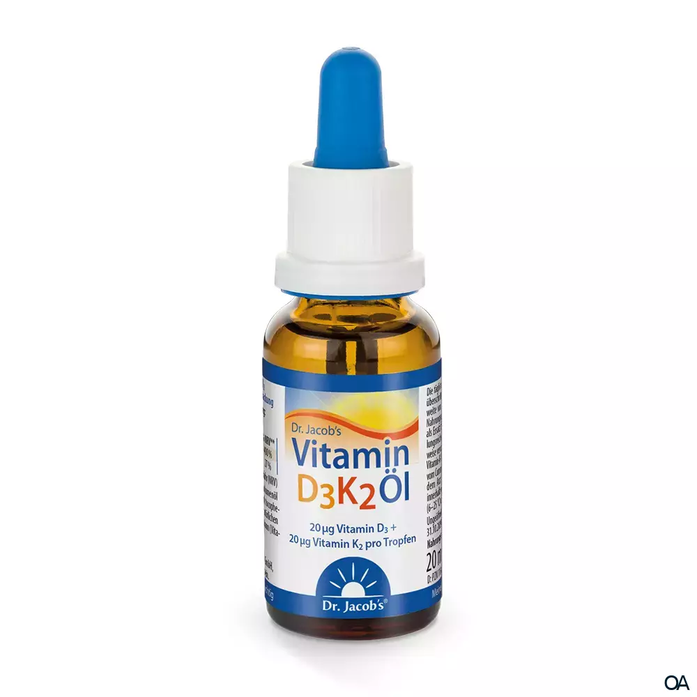 Dr. Jacob's Vitamin D3K2 Öl