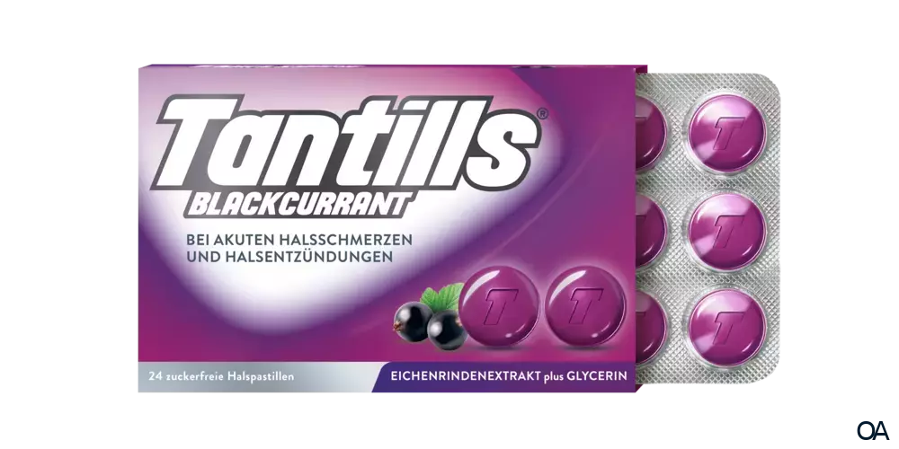 Tantills® Halspastillen Blackcurrant
