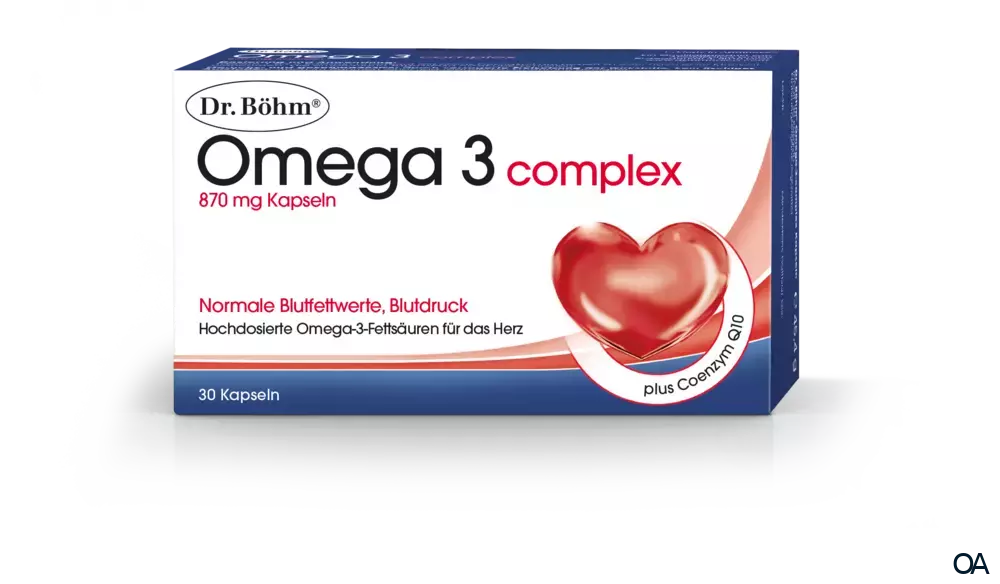 Dr. Böhm® Omega 3 complex 860 mg Kapseln