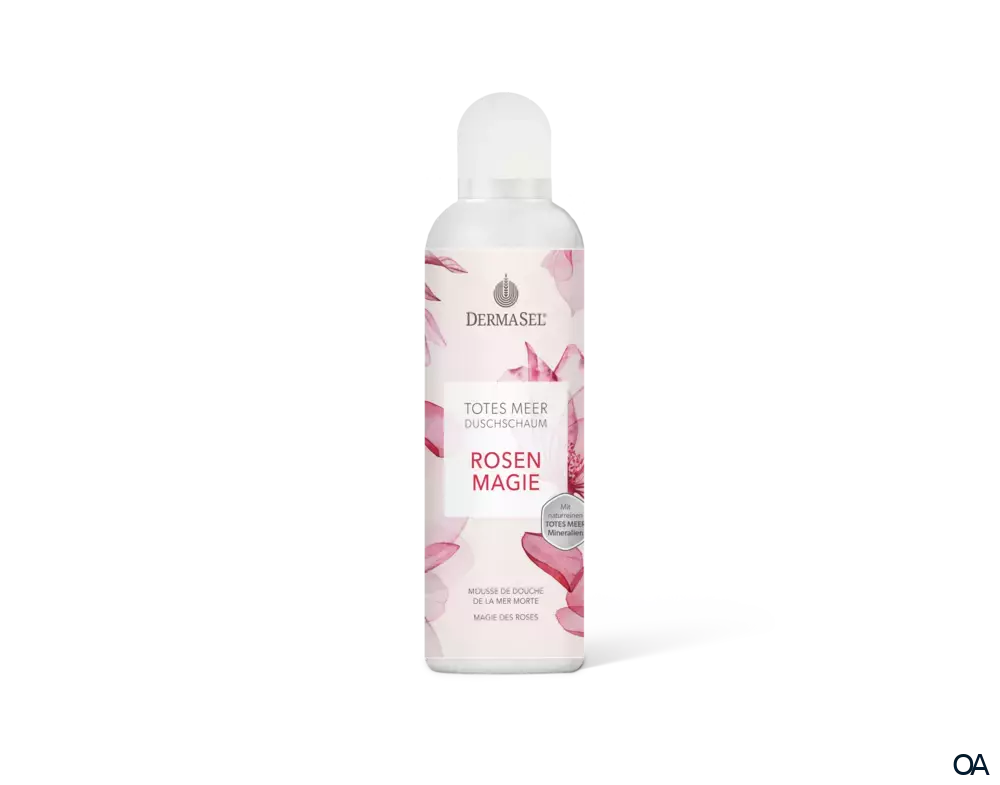 Dermasel Totes Meer Duschschaum Rosen Magie Dermasel Totes Meer Duschschaum Rosen Magie
