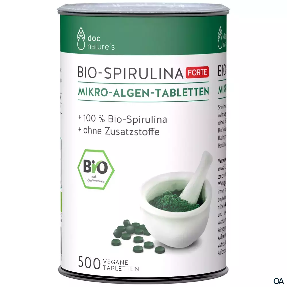 doc nature’s Bio-Spirulina Forte Mikro-Algen-Tabletten