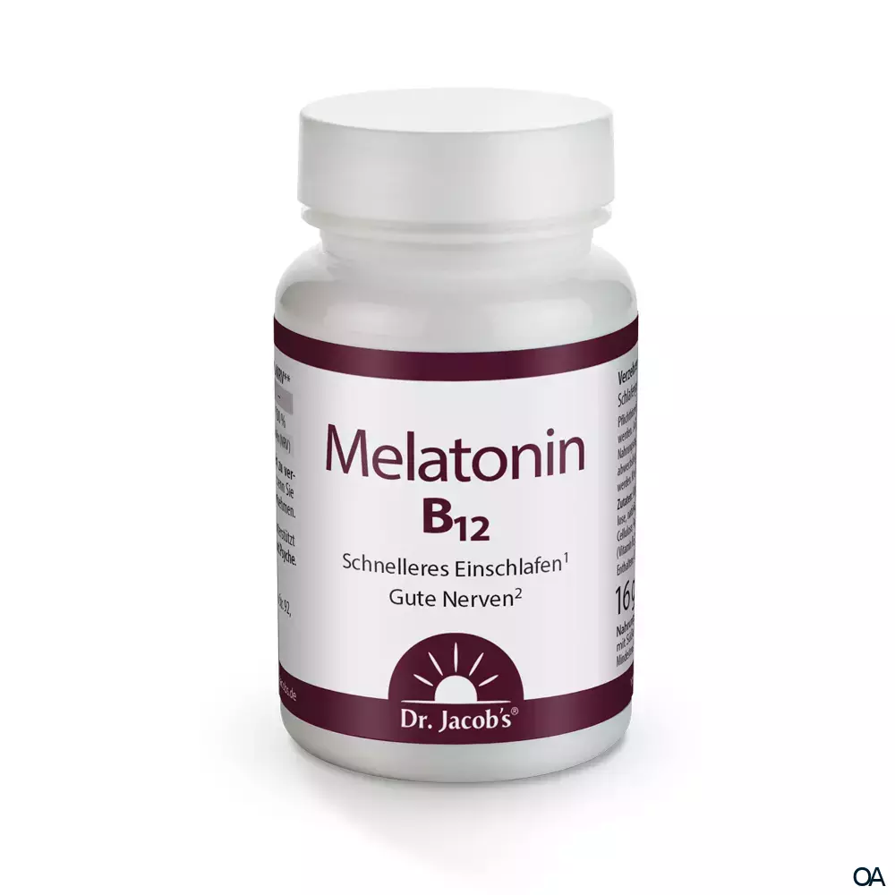 Dr. Jacob's Melatonin B12 Tabletten