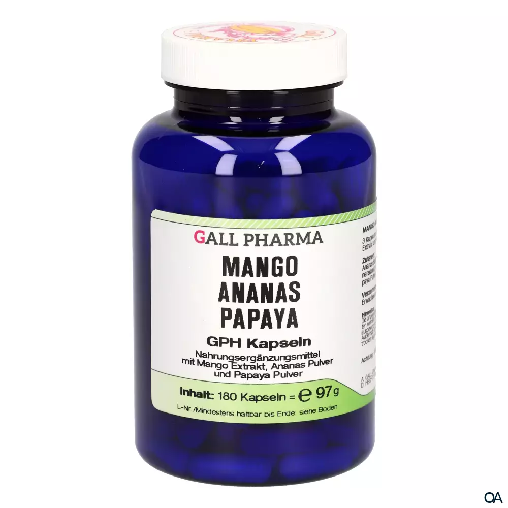 Gall Pharma Mango Ananas Papaya Kapseln