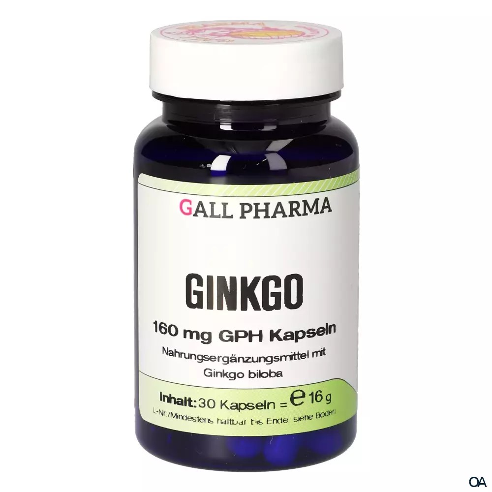 Gall Pharma Ginkgo 160 mg Kapseln