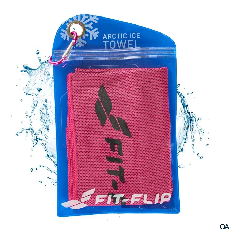 FIT-FLIP Airflip Towel das kühlende Handtuch - Pink