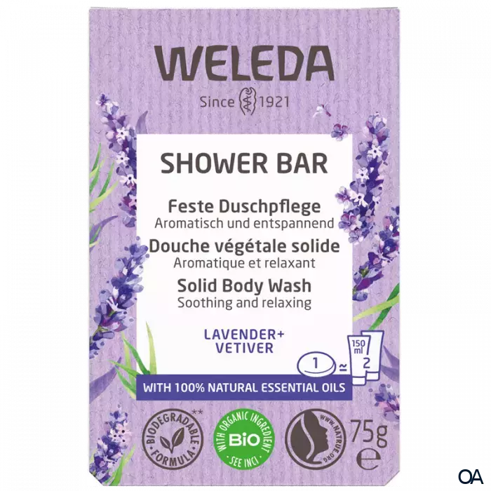 Weleda Feste Duschpflege Lavender + Vetiver