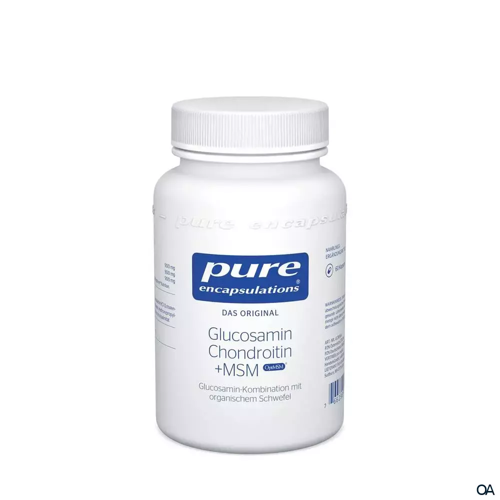 pure encapsulations® Glucosamin Chondroitin + MSM 