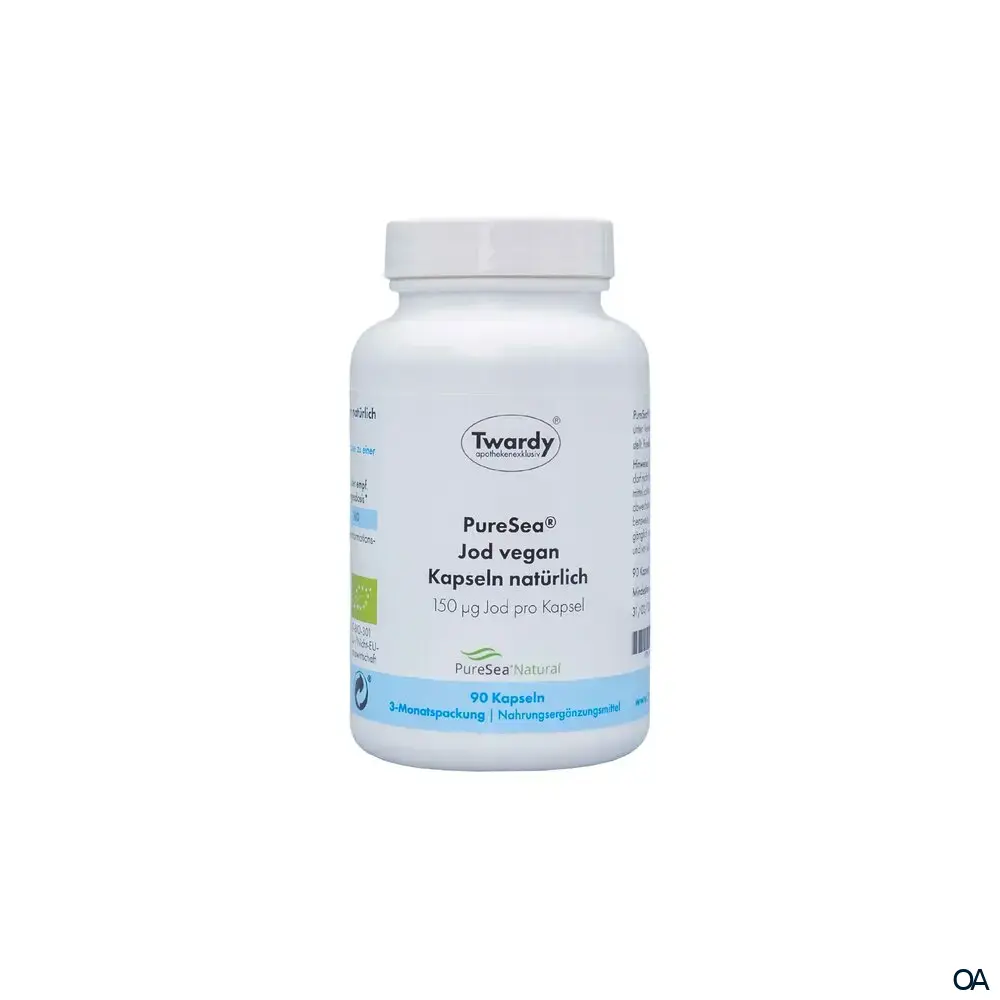 Twardy PureSea® Jod vegan Kapseln natürlich