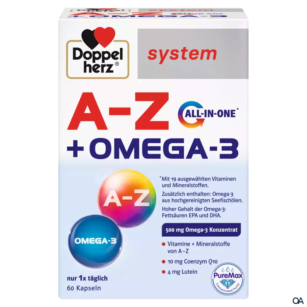 Doppelherz system A-Z + OMEGA-3 ALL-IN-ONE* Kapseln