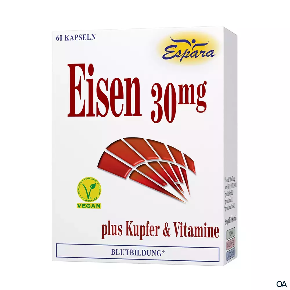 Espara Eisen 30 mg Kapseln