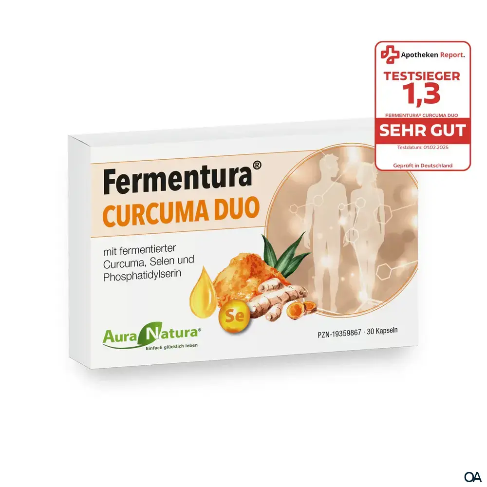 AuraNatura® Fermentura® Curcuma Duo Kapseln