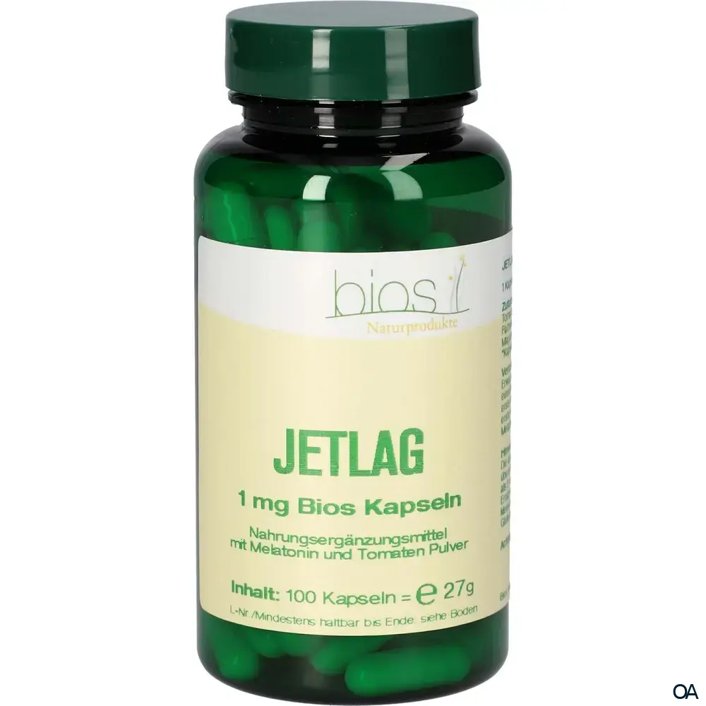 Bios Jetlag 1,0 mg Kapseln