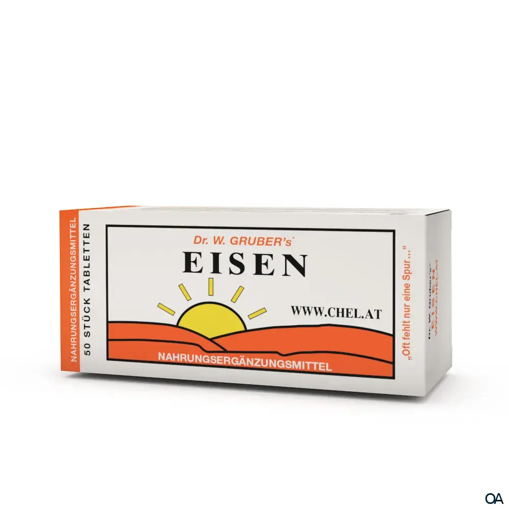 Dr. W. Gruber’s® Eisen Chelat Tabletten